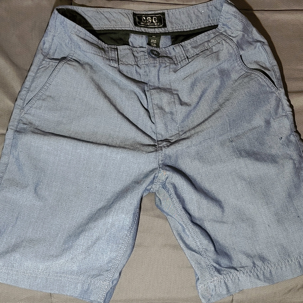CSG Men's Casual Gray Shorts